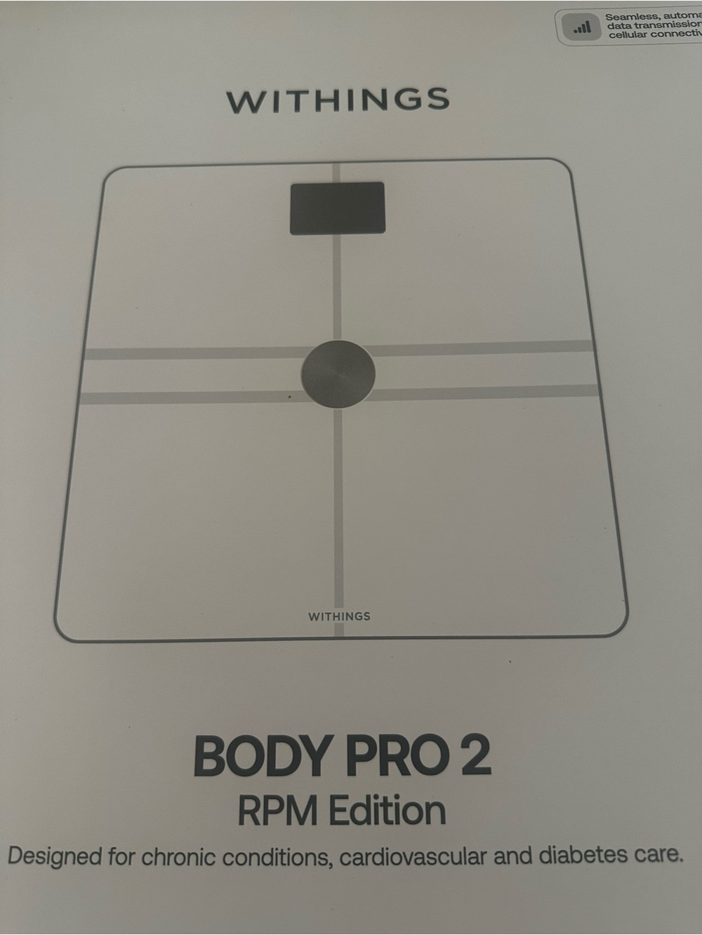 Withings Body Pro 2 Smart Scale - Black